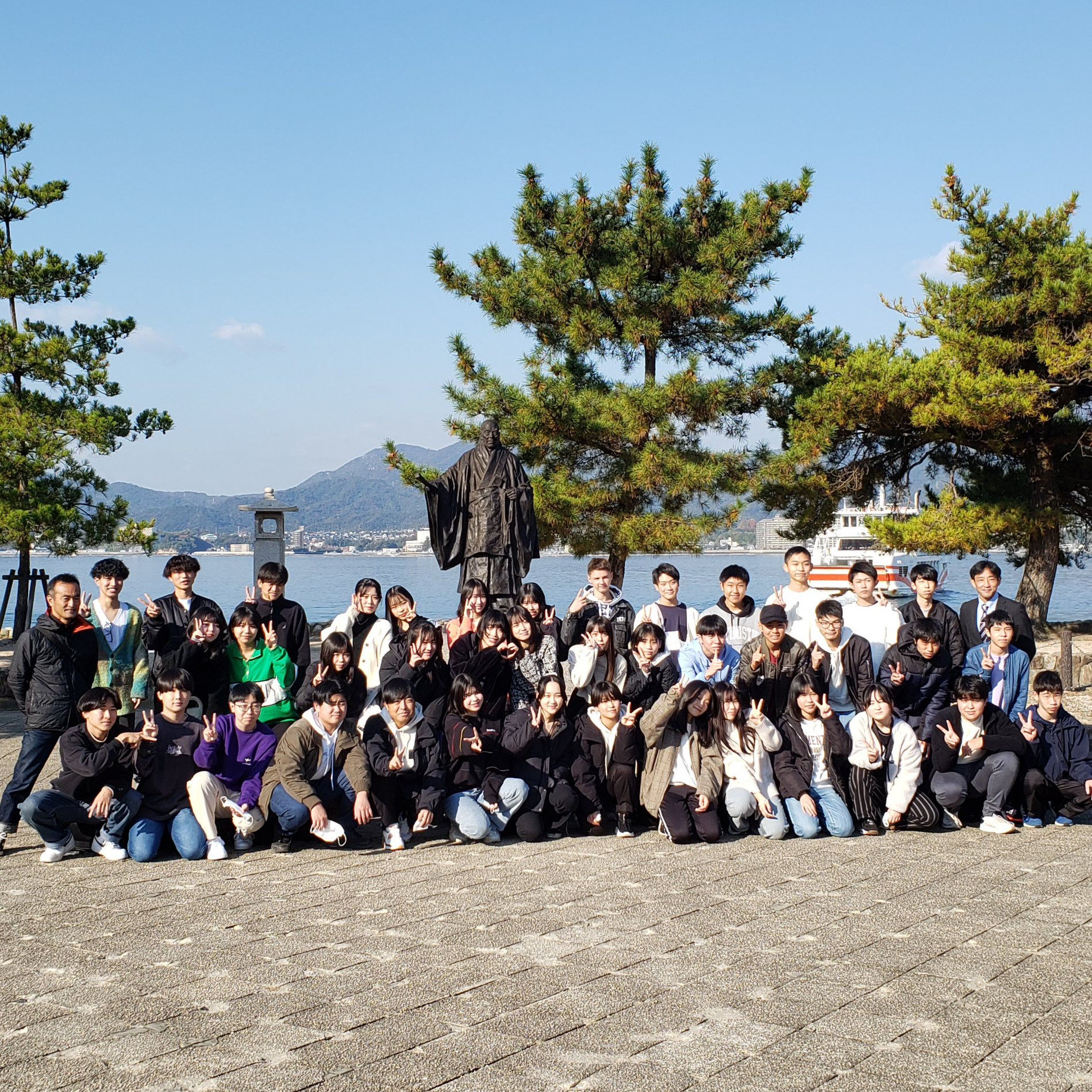 修学旅行２日目(厳島神社) (1)